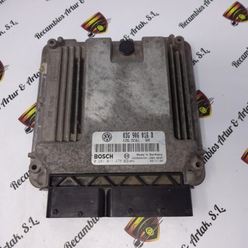 Centralita del motor  VW Golf Touran 0281011478 03G906016B  03G 906 016 B