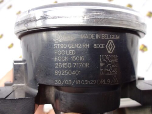 Faros antiniebla izquierda delantera Renault 90087757 261507170R 26150 7170R