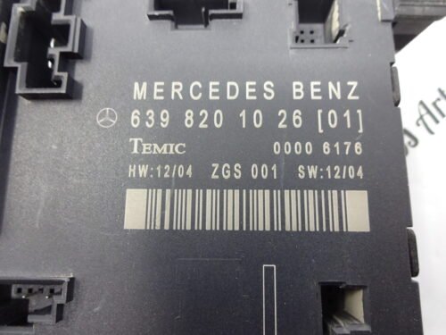 6398201026 639 820 10 26 ZGS001 Unidad de control de la puerta Mercedes VITO 6398201026 639 820 10 26 ZGS001
