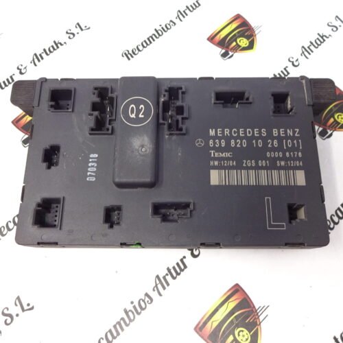 Unidad de control de la puerta Mercedes VITO 6398201026 639 820 10 26 ZGS001
