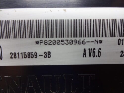Modulo de control Renault Master UCH-N2-X70 28115859-3B P8200530966  P8200530966N