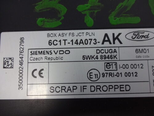 Caja de fusibles FORD TRANSIT 6C1T14A073AK 6C1T-14A073-AK 5WK48946K