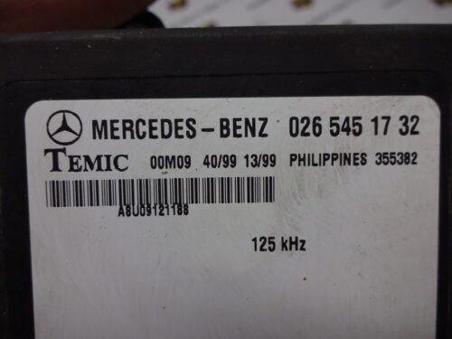 Unidad inmovilizador Mercedes Sprinter  Vito 0265451732 026 545 17 32 00M09 355382