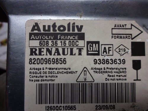 Unidad de control Opel  Renault 8200969856 8200969856AF 608361600C