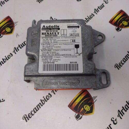 Unidad de control  RENAULT  NISSAN 8200381668A 605045200 AA ACU3