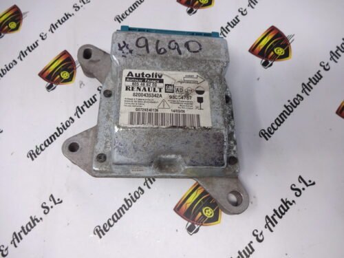 Unidad de control  RENAULT 8200435342A 605488200 AD