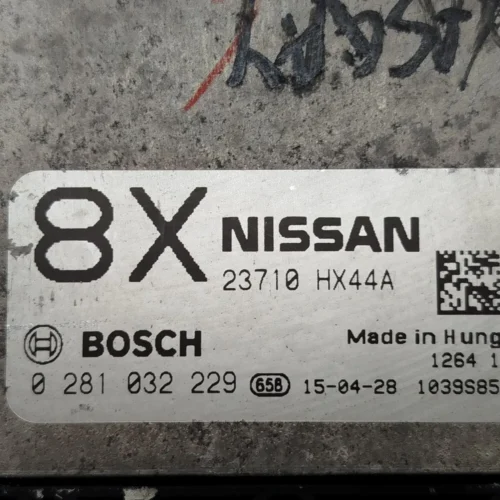 Centralita del motor Nissan X Trial 0281032229 23710HX44A 23710 HX44A 8X
