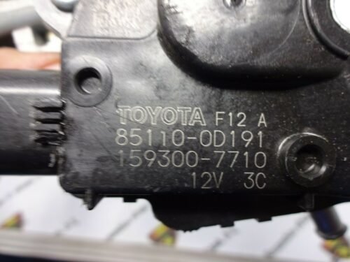 Motor del limpiaparabrisas TOYOTA YARIS 851100D191 85110-0D191 159300-7710
