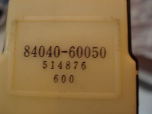 Botonera Elevalunas Toyota Land Cruiser Prado 84040-60050 8404060050
