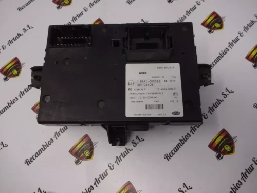 Caja de fusibles  IVECO 5801830418 BCMS20I.04 498A-BCML7