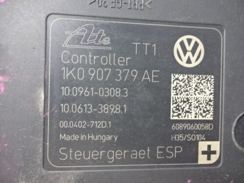 ABS VW Golf Audi Seat Skoda 1K0614517BE 1KO614517BE 1K0907379AE 1KO907379AE