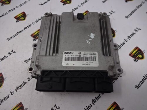 Centralita del motor RENAULT TRAFIC 237101754R 0281018497 237102011R