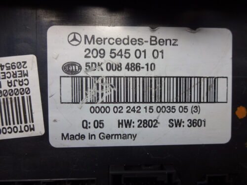 BSI Caja de fusibles  Mercedes CLK W209 W203 2095450101 5DK008486-10