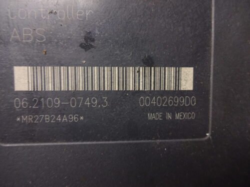 47660 MA000 47660MA000 06210204924 06210907493 00402699D0 ABS Nissan Cabstar 47660 MA000 47660MA000 06210204924 06210907493 00402699D0