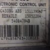 Unidad hidráulica del ABS / Hydraulikblock / Hydraulic unit / Renault Master Movano INTERSTAR 8200528357 15052204 54084794B 15113904F 15052204