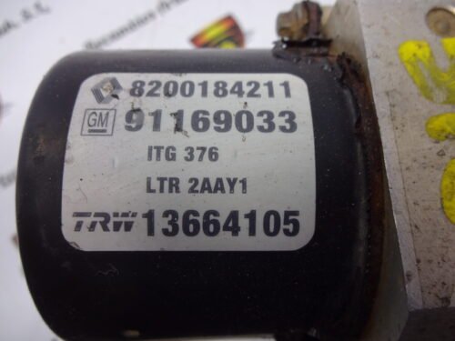ABS Renault OPEL NISSAN 8200184211 91169033 13664105 54084684A 13509005K
