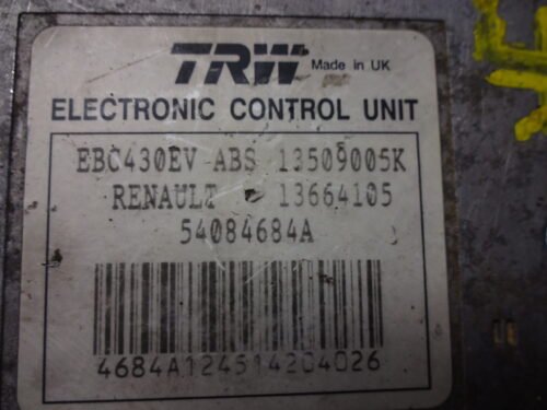 ABS Renault OPEL NISSAN 8200184211 91169033 13664105 54084684A 13509005K