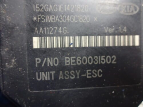 ABS  HYUNDAI I40 589203Z510 58920-3Z510  AA11274G BE6003I502
