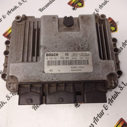 Centralita del motor  RENAULT Scenic 0281011390 8200310863 8200349846