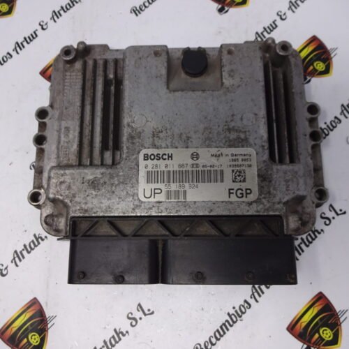 Centralita del motor OPEL Astra 0281011667 55189924