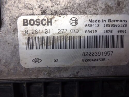 Centralita del motor  Renault Master Mascott 0281011277 8200391957 8200404535