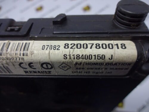 Caja de fusibles RENAULT SCENIC 8200780018 S118400150J