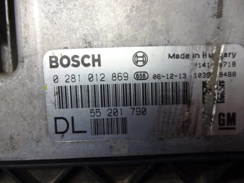 Centralita del motor  Opel Signum Vectra 0281012869 55201790 DL