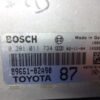 Centralita del motor Toyota 0281011734 89661-02A90 8966102A90