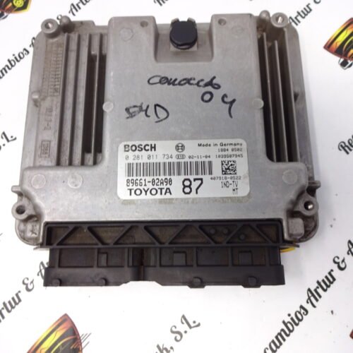 Centralita del motor Toyota 0281011734 89661-02A90 8966102A90