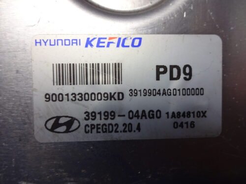 Centralita del motor Hyundai KEFICO 3919904AG0 39199-04AG0 9001330009KD
