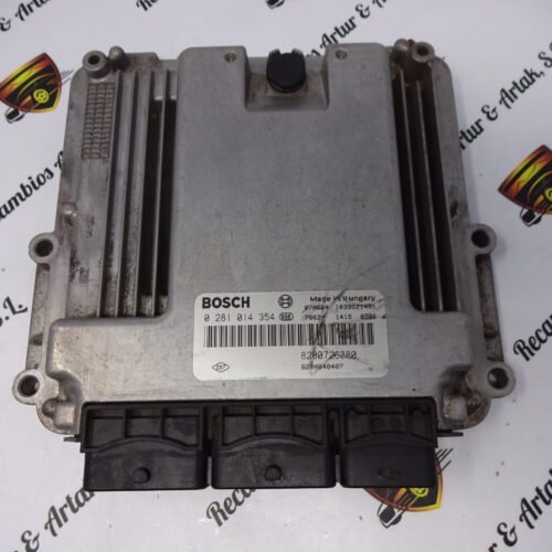 Centralita del motor Renault Laguna 0281014354 8200726880 8200848407