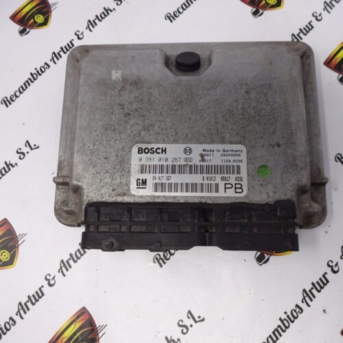 Centralita del motor  OPEL Astra 0281010267 24417167