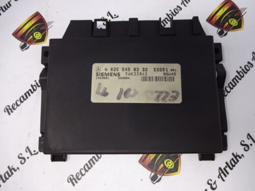 Unidad de control  Mercedes-benz A0255450332 5WK33843 EGS51 99W45