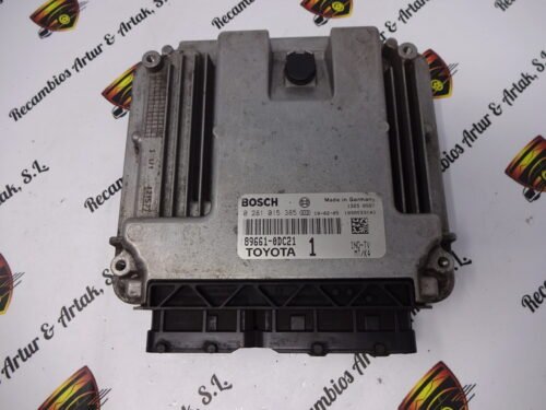 Centralita del motor  TOYOTA YARIS 0281015385 896610DC21 89661-0DC21