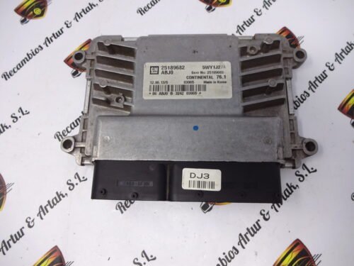 Centralita del motor Chevrolet Cruze 25189682 5WY1J27A
