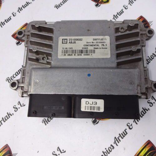 Centralita del motor Chevrolet Cruze 25189682 5WY1J27A