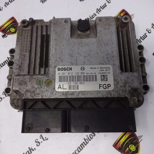 Centralita del motor Opel Zafira  Astra 0281012122 55198054 AL  55198054AL
