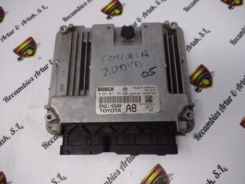 Centralita del motor  Toyota Corolla 0281011731 8966102A80 89661-02A80