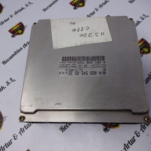 Centralita del motor Mercedes-Benz 0261206299 A0265456532 6ZUL FD 00M02