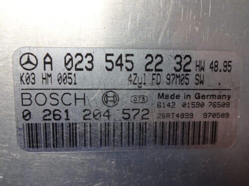 Centralita del motor Mercedes-Benz  W202 R170 0261204572 A0235452232 4ZUL