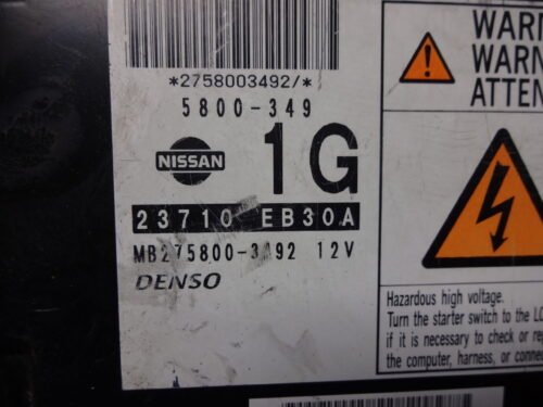 Centralita del motor NISSAN PATHFINDER 23710EB30A 23710 EB30A MB275800-3192