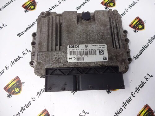 Centralita del motor OPEL Zafira 0281014452 55566279 55566279HD