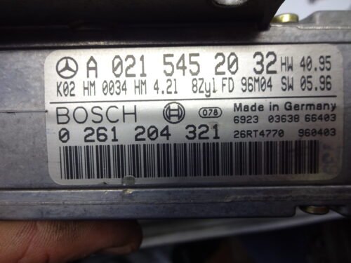 Centralita del motor Mercedes 0261204321 A0215452032 8Zyl fd 96M04