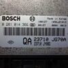 Centralita del motor Nissan RENAULT KOLEOS  0281014360 23710JG70A 23710JY08D