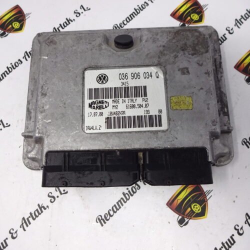 036906034Q 036 906 034 6160050407 Q IAW4LVZ Centralita del motor Audi A2 036906034Q 036 906 034 6160050407 Q IAW4LVZ