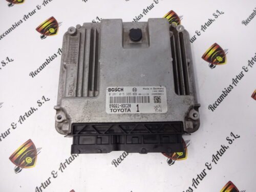 Centralita del motor  TOYOTA YARIS 0281015385 896610DC20 89661-0DC20