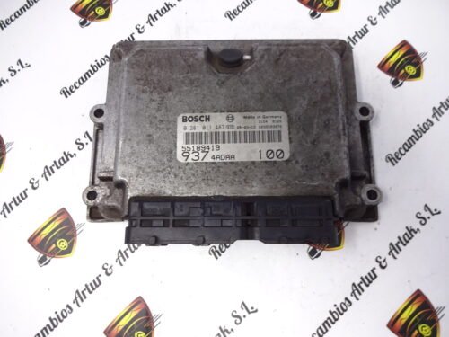 Centralita del motor  Alfa Romeo 147 0281011487 1039S03876 55189419  937