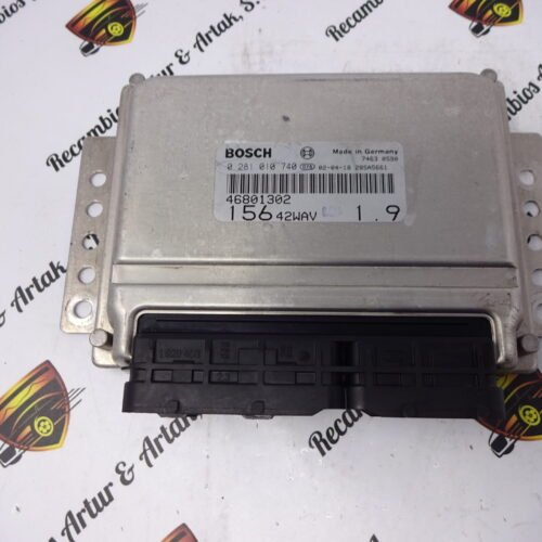 Centralita del motor  Fiat Alfa Romeo 46801302 15642WAV 0281010740