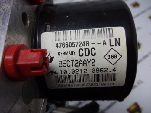 ABS Renault Megane 476605724R 476605724R-A 10021209624 95CT2AAY2 28561258033 10096114793
