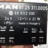 81253110005 81 25311.0005 895112000 Relé Rele Relay MAN 81253110005 81 25311.0005 895112000